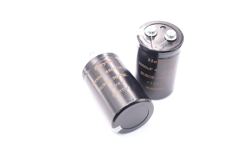 Snap In Screw Aluminum Electrolytic Capacitor Dongguan Heyue